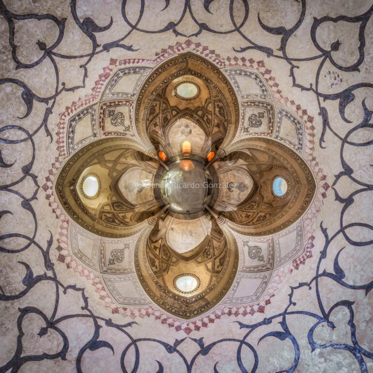 Historisches Hamam Ornament Orient Shiraz Iran