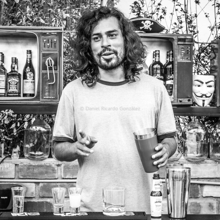 Pisco sour Barkeeper south america Anden Cusco Cocktail.