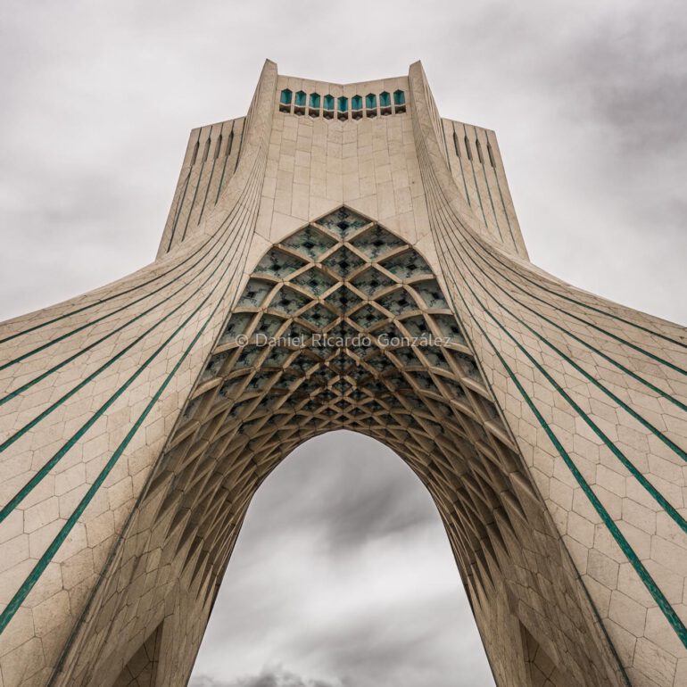 Freiheitsturm Wahrzeichen Teheran Hauptstadt Iran